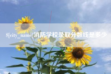 迁安市消防学校录取分数线是多少