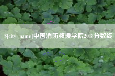 迁安市中国消防救援学院2018分数线