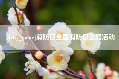 迁安市消防日全国消防日主题活动