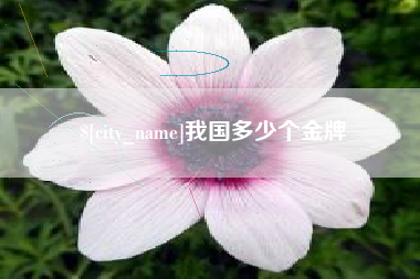 迁安市我国多少个金牌