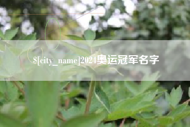 迁安市2024奥运冠军名字
