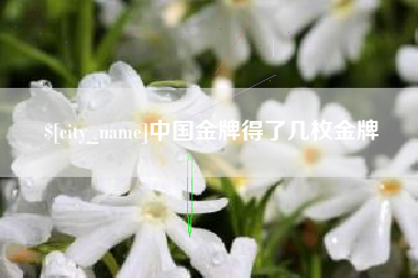 迁安市中国金牌得了几枚金牌