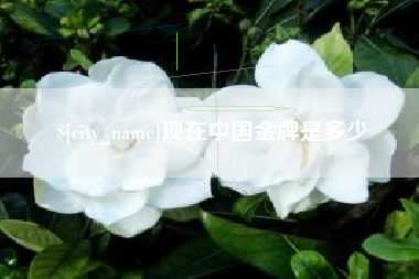 迁安市现在中国金牌是多少
