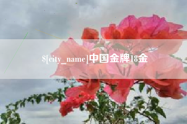 迁安市中国金牌18金