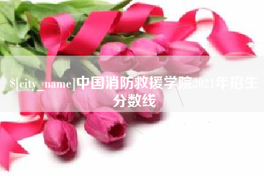 迁安市中国消防救援学院2021年招生分数线
