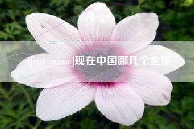 迁安市现在中国哪几个金牌