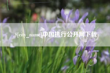 迁安市中国执行公开网下载